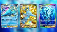 All Kingdra ex variants (Image via The Pokemon Company)